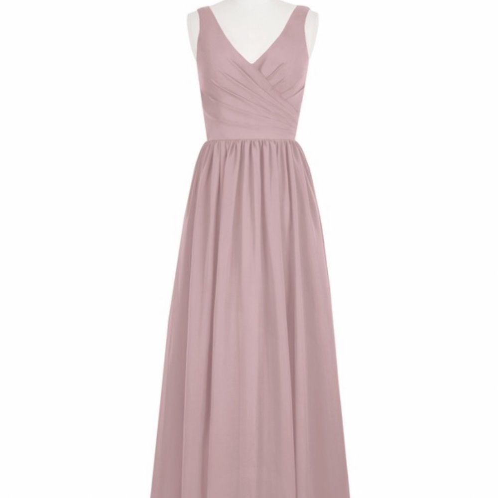 Azazie bridesmaid dress in mauve